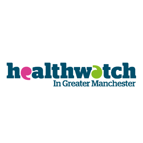 Healthwatch in Greater Manchester logo