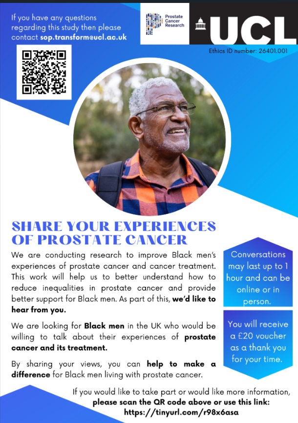 Prostate Cancer in African & Caribbean 