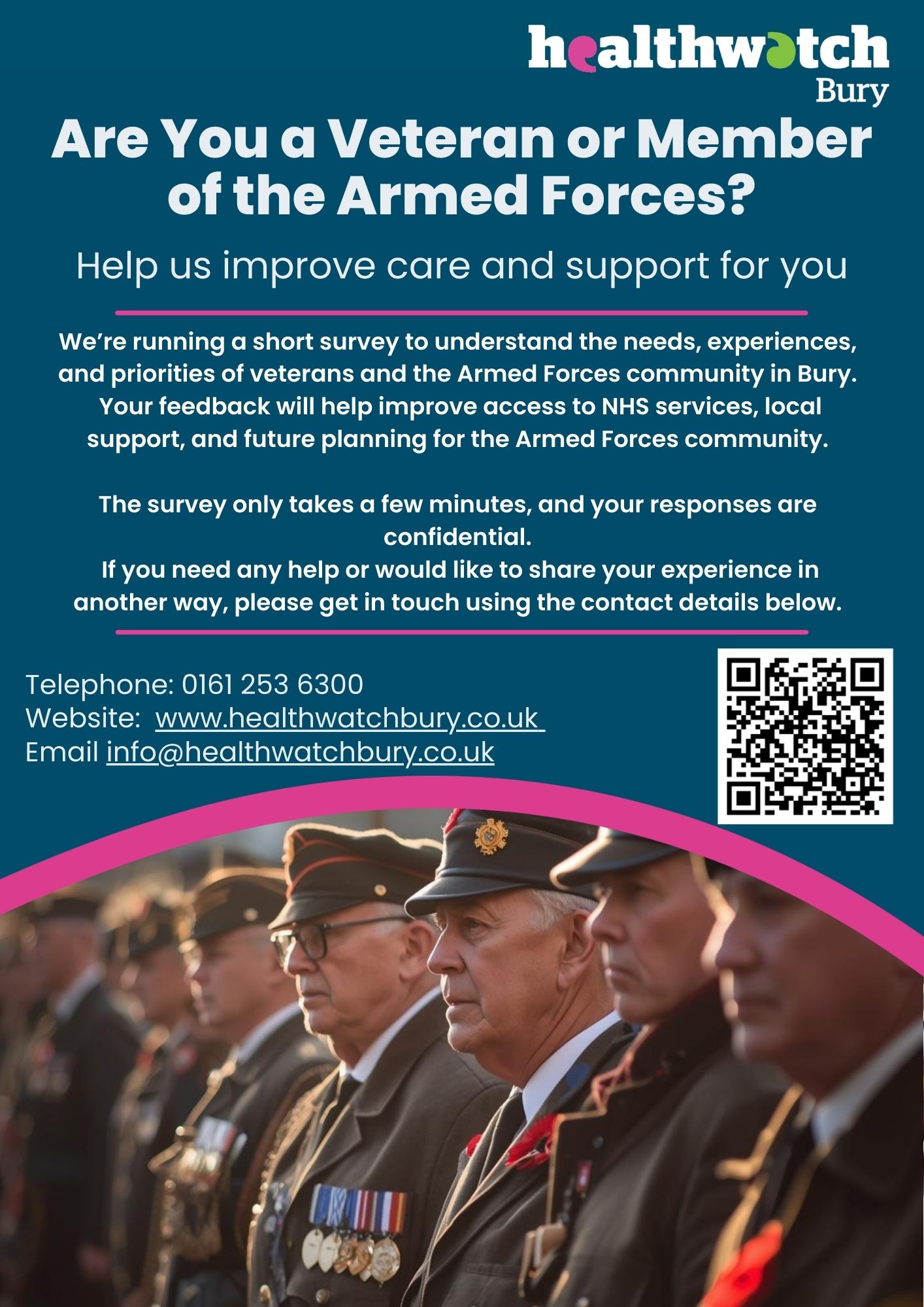 Veterns Survey Poster 