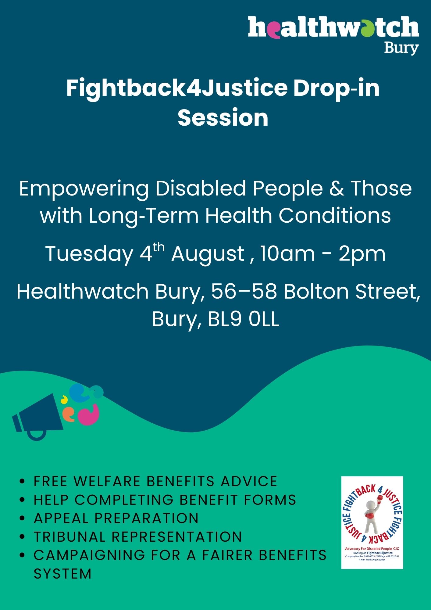 Fightback drop-in poster 