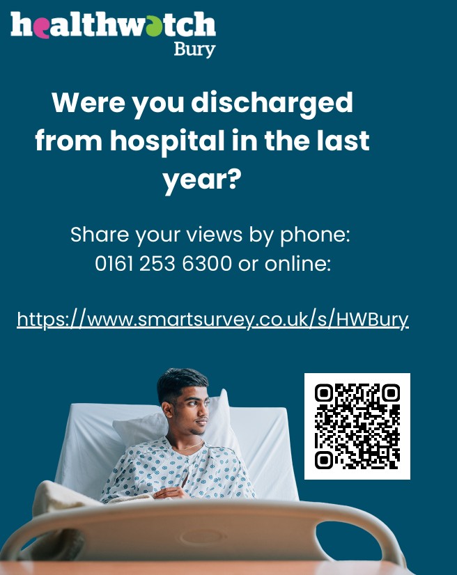 hospital discharge survey poster 