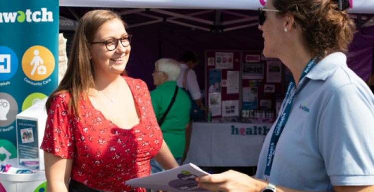 Healthwatch Bury drop-in sessions 