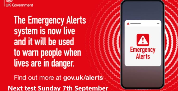 Emergency Alert 7th September 2025