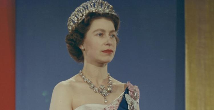 Official portrait of Queen Elizabeth II before the start of her 1959 tour of the U.S. and Canada