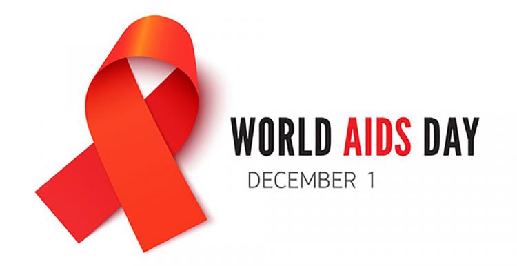World Aids Day December 1st logo