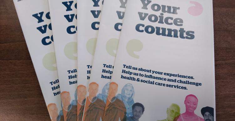 Healthwatch Bury leaflets