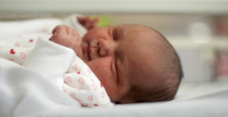 newborn baby sleeping 