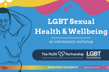 LGBT advert for event 
