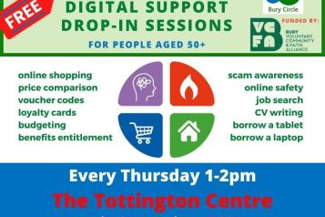 Digital support drop-in session