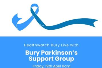 Bury Parkinson's Support Group Facebook Live 