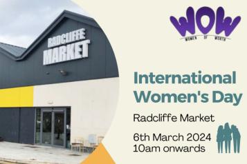 International Women's Day at Radcliffe Market 