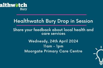 Moorgate drop-in session 24th April 