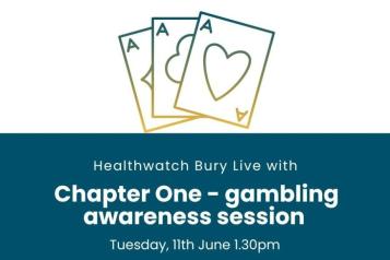 Chapter One Gambling Awareness Facebook Live Session 