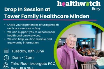 Drop-in Session at Tower Family Healthcare Minden 