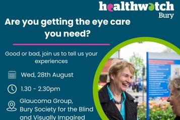 Eye Care drop-in Glaucoma Group 