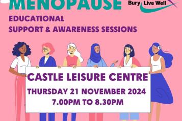 Menopause support session 