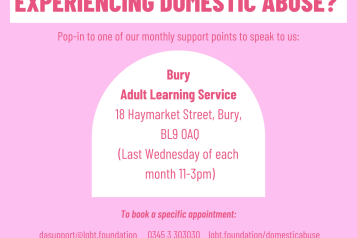 Domestic Abuse LGBTQ+ Monthly Support Session