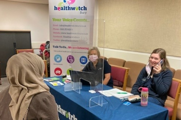 Healthcare Access Assistant - Healthwatch staff and member of public 