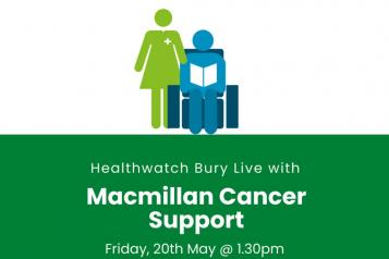 Macmillan Cancer.Facebook Live