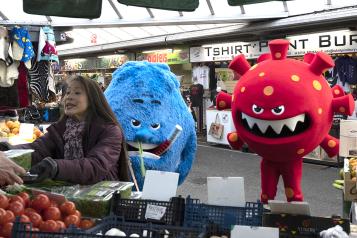 Monster Mayhem on Bury Market 