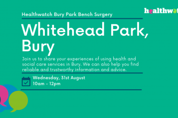 Healthwatch Bury Park Bench Surgery