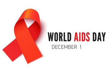 World Aids Day December 1st logo