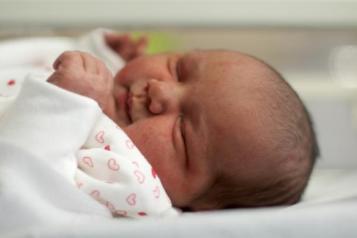 newborn baby sleeping 