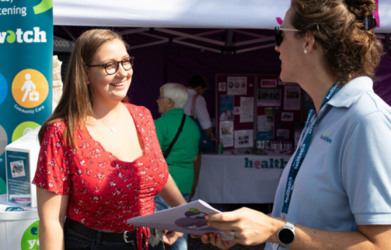 Healthwatch Bury drop-in sessions 